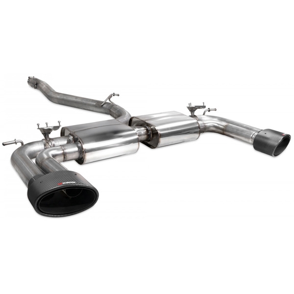 Scorpion Non-Resonated CAT/GPF-Back System With Valves - Audi S3 - Ascari EVO
