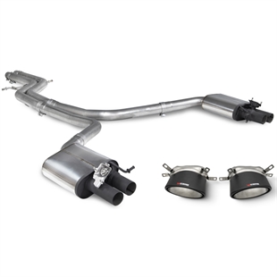 Scorpion Non-Resonated Half System With Trims Audi RS7 C7 - Ascari RS