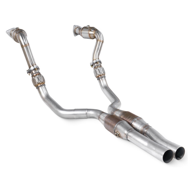 Scorpion Downpipes With Sports Cats in Front Pipes Audi S4 3.0 TFSI V6 Quattro & Avant B8/B8.5