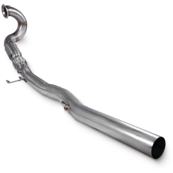 Scorpion Downpipe With High Flow Sports Catalyst VAG Audi S3 8Y Sportback & Saloon, VW Golf MK8 R