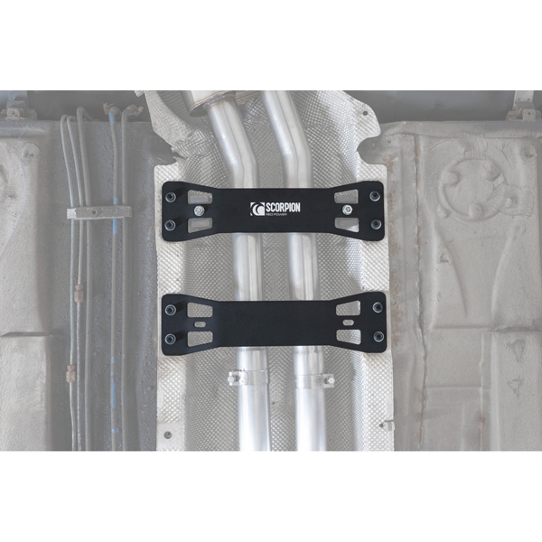 Scorpion Tunnel Brace / Exhaust Mount (Pair) - BMW E46