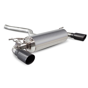 Scorpion GPF-Back System With Electronic Valve - BMW M140I - Daytona Ceramic