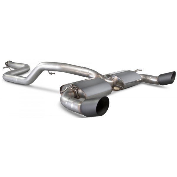 Scorpion Non-Resonated Cat-Back System - Ford Focus - Daytona Ceramic