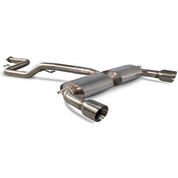 Scorpion 63.5mm/2.5" Non-Resonated Cat-Back System - Ford Focus - Daytona