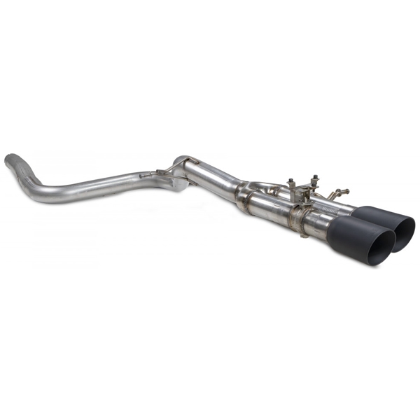Scorpion Predator GPF-Back System With Electronic Valve - Ford MK8 - Daytona Ceramic