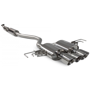 Scorpion Resonated Flex-Back System - Honda Civic - Daytona