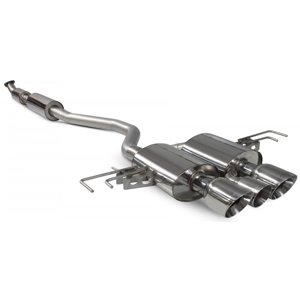 Scorpion Resonated Flex-Back System - Honda Civic - Daytona