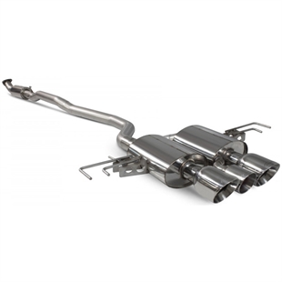 Scorpion Part-Resonated Flex-Back System - Honda Civic - Daytona