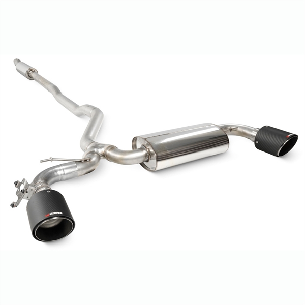 Scorpion Cat-Back Tunr Resonated GPF-Back System Mini Clubman F54 Cooper S 15-18 Non GPF Models - Ascari