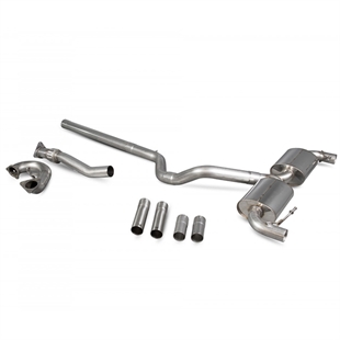 Scorpion Turbo-back Non-res De-cat System - Renault MK3 CLIO 197/200 F4RT Engine Conversion