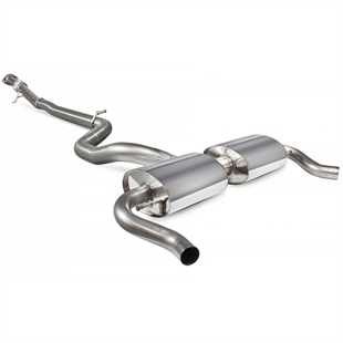 Scorpion Non-Resonated Cat-Back System - Renault MK4 Clio 200 EDC / 220 Trophy 15-18 - OE Fitment