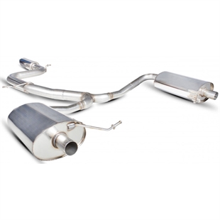 Scorpion Resonated CAT-Back System - Skoda Octavia - OE Fitment