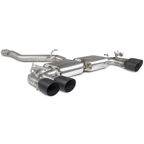 Scorpion Non-Res GPF Back System With Electronic Valves - Cupra Formentor - Daytona Ceramic