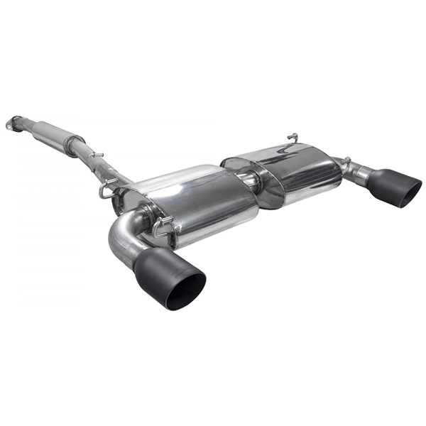 Scorpion Non-Resonated Secondary Cat-Back System - Subaru BRZ ZC6 - Daytona Ceramic