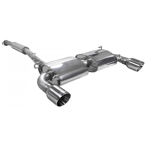 Scorpion Non-Resonated Secondary Cat-Back System - Subaru BRZ ZC6 - Daytona