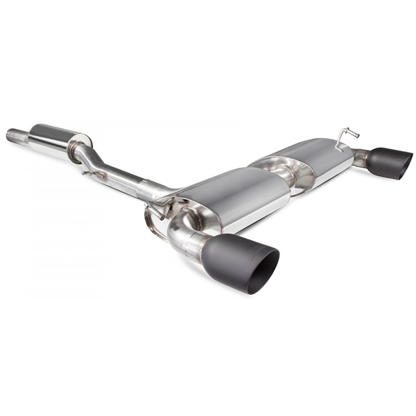 Scorpion Resonated Cat-Back System - VW MK4 Golf R32 - Daytona (Twin) Ceramic