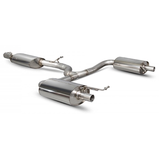 Scorpion Resonated Cat-Back System - VW MK7 Golf Estate R (Pre Facelift) - OE Fitment