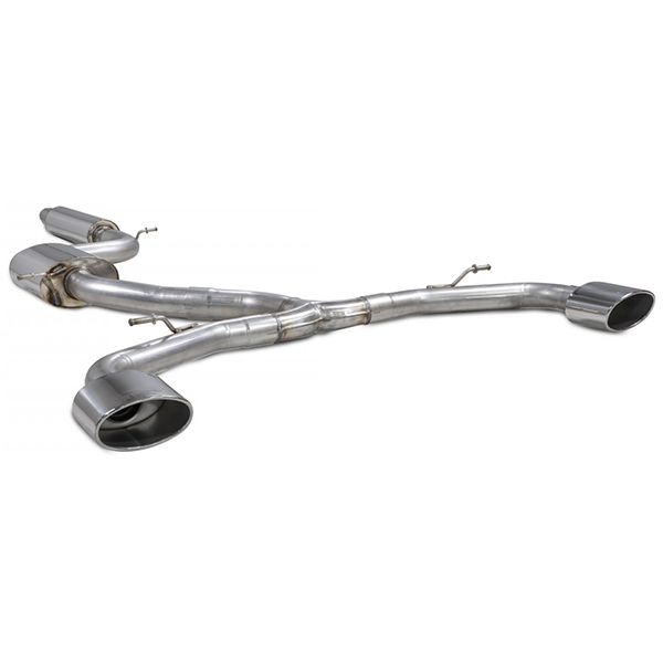 Scorpion Resonated GPF-Back System - VW MK8 Golf GTI Clubsport - EVO