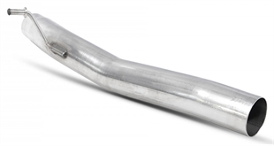 Scorpion Original Centre Silencer Delete Pipe - Audi S3