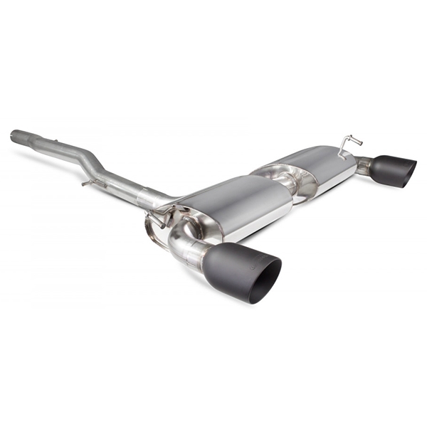 Scorpion Non-resonated Cat-Back System - VW MK4 Golf R32 - Daytona (Twin) Ceramic