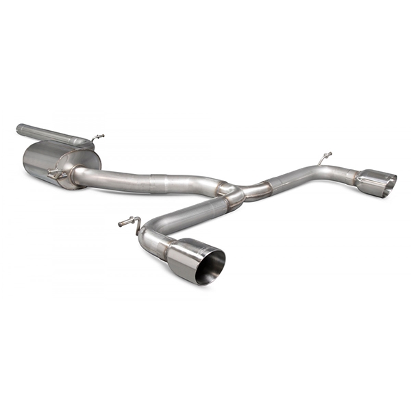 Scorpion Non-Resonated GPF-Back System - VW MK7.5 Golf GTI (TCR & GPF Models) - Daytona