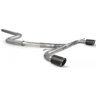 Scorpion Non-Resonated Predator Cat-Back System - VW Scirocco R - Ascari