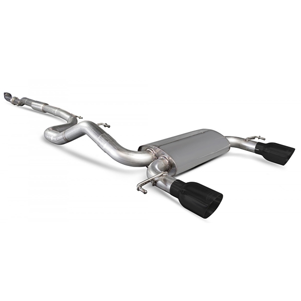 Scorpion Resonated Cat-Back System - Opel Corsa E VXR - Daytona Ceramic