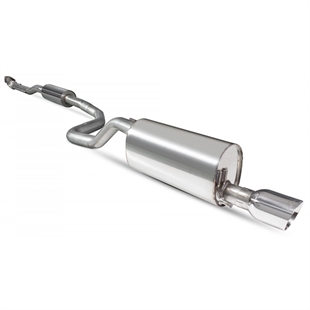 Scorpion Resonated Cat-Back System - Opel Corsa E 1.0T NON GPF Model - Daytona