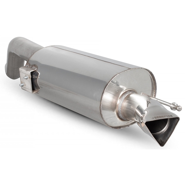 Scorpion Rear Silencer - Opel Corsa D VXR - VXR Trim