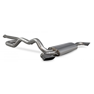 Scorpion Non-Resonated Secondary CAT-Back System - Opel Astra J VXR - OE Fitment