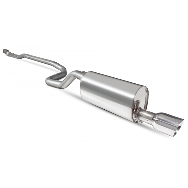 Scorpion Non-Resonated CAT-Back System - Opel Corsa D - Daytona