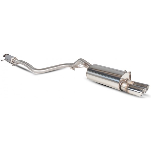 Scorpion 76mm/3" Resonated Cat-Back System - Ford MK7.5 Fiesta - Daytona