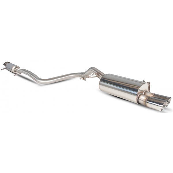 Scorpion 63.5mm/2.5" Resonated Cat-Back System - Ford MK7.5 Fiesta - Daytona