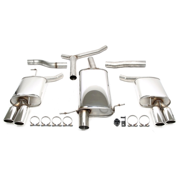 TA-Technix Duplex Catback Avgassystem I Rostfri Stål Audi A4 B8