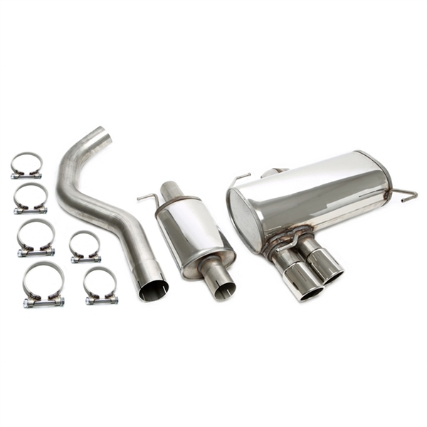 TA Technix Avgassystem I Rostfritt Stål 2x80 mm BMW 3-serie 318i/320i/320si Coupé E92, Cabriolet E93