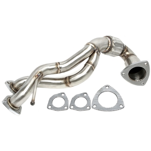 TA Technix Downpipe Med Flexrör före Y-rör Audi TT Typ 8N