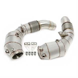 TA Technix Downpipe Med Värmesköld Och Katalysator Converter BMW 5 Serie M5 F10
