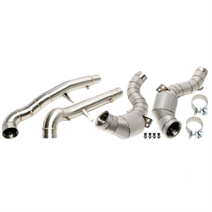 TA Technix Downpipe Med Värmesköld Och Katalysator, Lämplig För Mercedes-Benz AMG GT GTS/GTC/GTR C190/R190