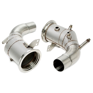 TA Technix Downpipe Med Värmesköld Och Katalysator Porsche 911 Carrera 992