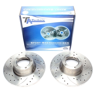 TA Technix Sport Bromsskivesats, Framaxel Ford Transit Box (72E, 71E)