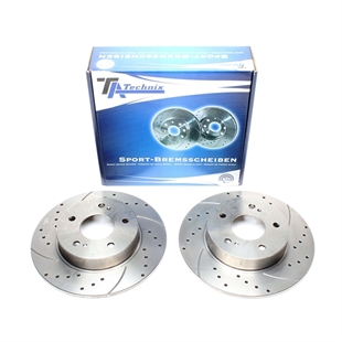 TA Technix Sport Bromsskivesats, Bakaxel Nissan Maxima QX (A32)