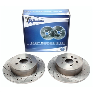 TA Technix Sport Bromsskivesats, Bakaxel Toyota Celica Coupe (AT18_, ST18_)