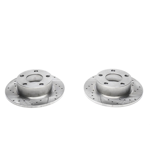TA Technix Sport Bromsskivesats, Bakaxel Audi 200 Typ 43