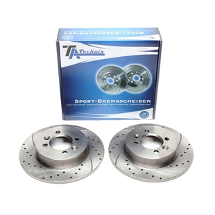 TA Technix Sport Bromsskivesats, Bakaxel Renault Laguna I (B56_, 556_)