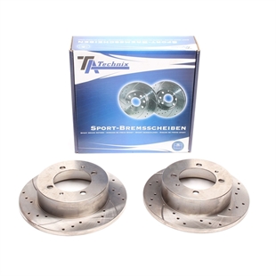TA Technix Sport Bromsskivesats, Bakaxel Hyundai Sonata II (Y-2)