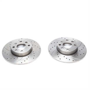 TA Technix Sport Bromsskivesats, Framaxel Opel Astra G Caravan