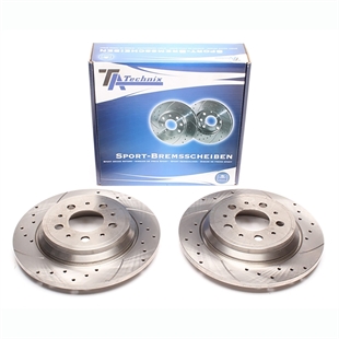 TA Technix Sport Bromsskivesats, Bakaxel Volvo S70 (LS)