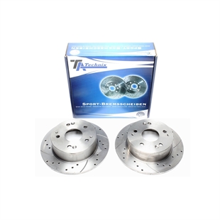 TA Technix Sport Bromsskivesats, Bakaxel Honda Accord VI (CG,CK)