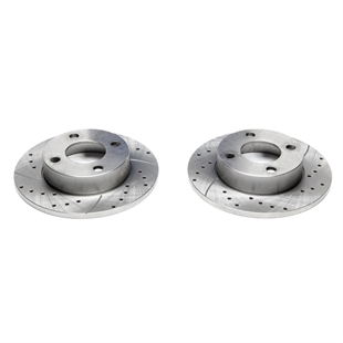 TA Technix Sport Bromsskivesats, Bakaxel Audi 100 Type 44, 44Q, C3