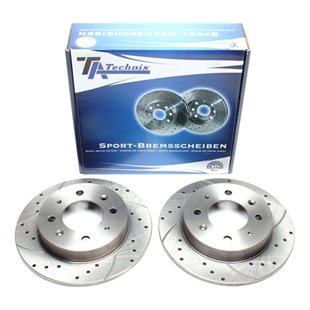 TA Technix Sport Bromsskivesats, Bakaxel Kia Cerato (LD)